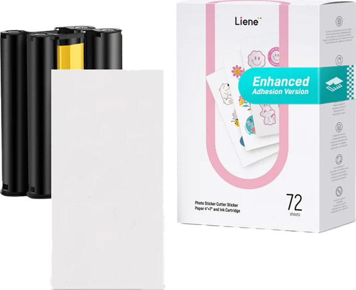 Levně Papír do tiskárny Liene PixCut, 4x7", 72 listů
