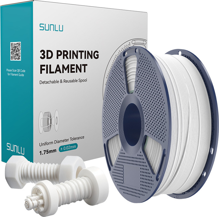 Levně Sunlu Filament ABS High-Speed (white)