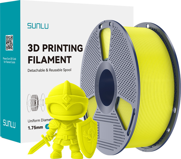 Levně Filament Sunlu PLA+ (žlutý)