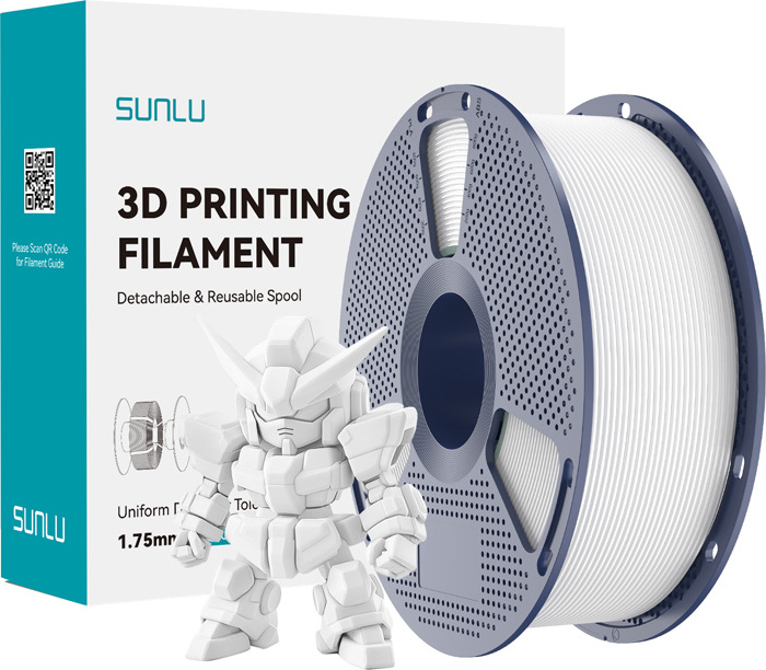 Levně Filament Sunlu PLA+ 2.0 (bílý)