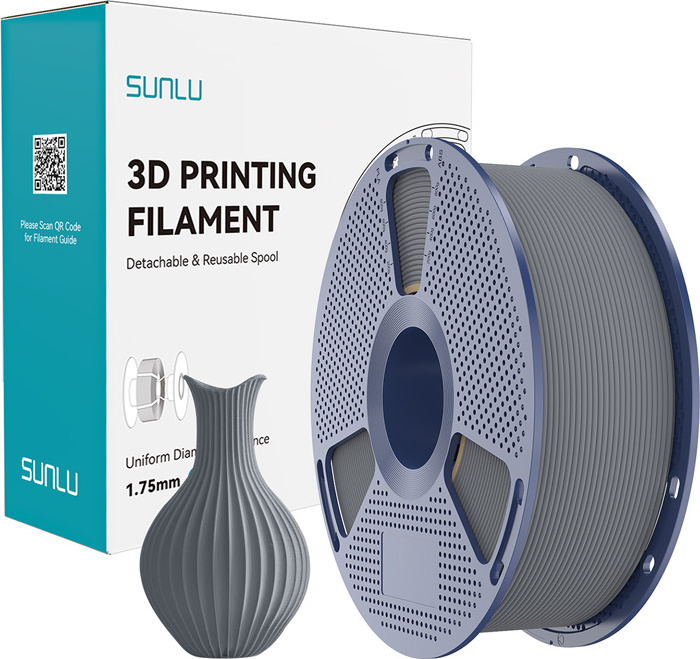 Filament Sunlu PLA Classic Grey 1.75mm 1KG