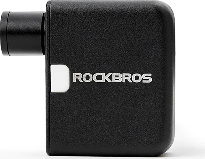 Levně Rockbros 42320008001 Mini elektrická pumpa na kolo pro ventilky Schrader / Presta 100 PSI - černá