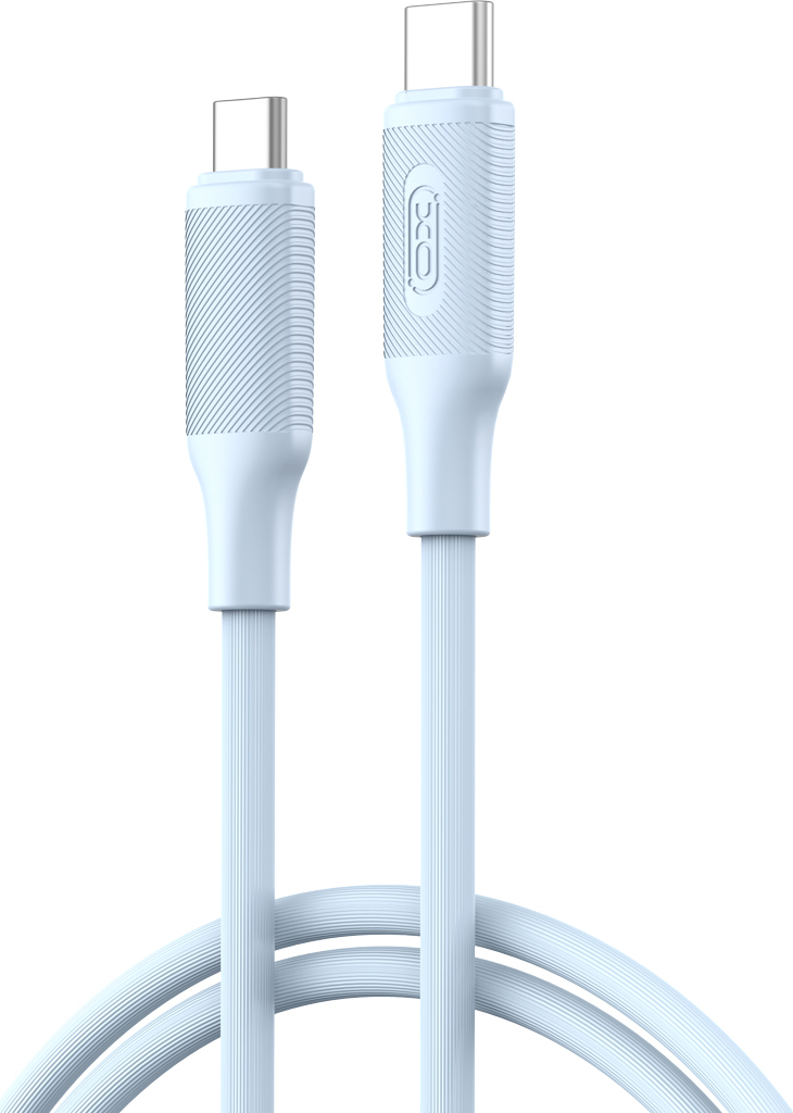 Levně Kabel XO NB-Q265B PD USB-C - USB-C 1,0 m 60W modrý