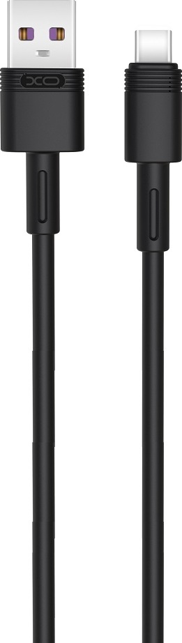 Levně Kabel XO NB-Q166 USB - USB-C 1,0 m 5A černý