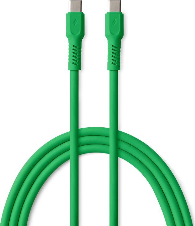 Levně Kabel COLORUM USB-C - USB-C 1,8m 3A CK60-CC-04 xZelený