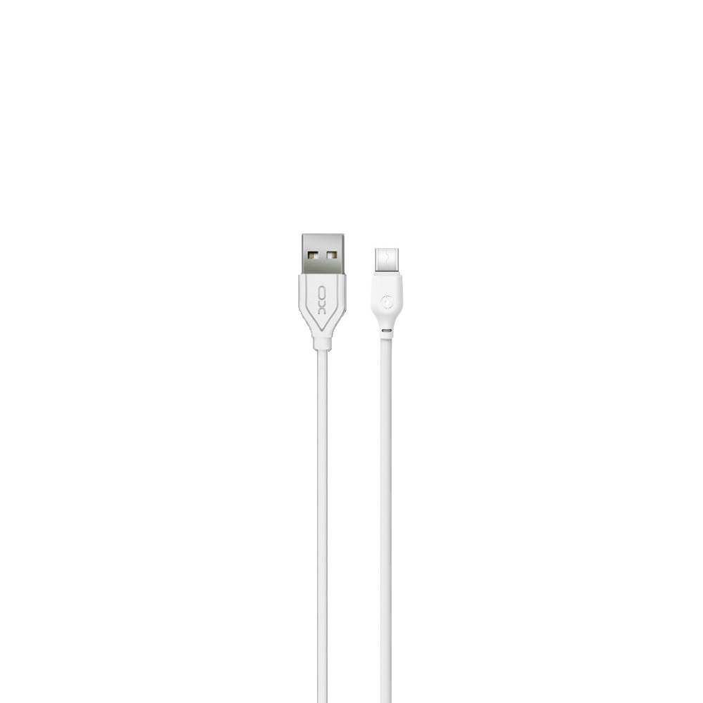 Levně Kabel XO NB103 USB - USB-C 1,0 m 2,1A bílý