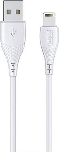 Levně KABEL T-PHOX NATURE LIGHTNING BÍLÝ 1,2 M 3 A