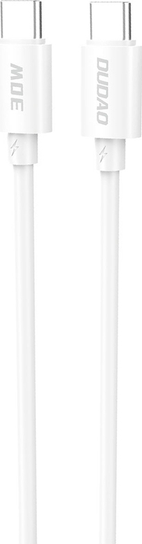 Levně Kabel Dudao L4C USB-C / USB-C 30W 2m - bílý