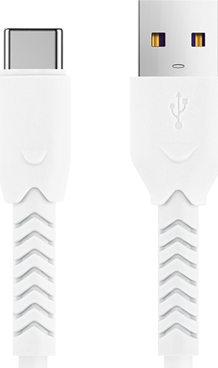 Levně Kabel Maxlife MXUC-04 USB - USB-C 1,0 m 3A bílý