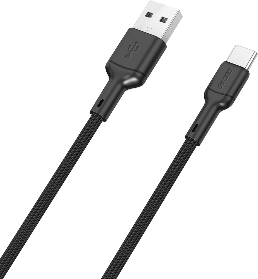 Levně Kabel Dudao L9T 5A USB-A - USB-C 1m - černý