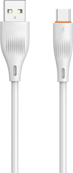 Levně Kabel T-PHOX X-LITE TYPE-C BÍLÝ 1M 3A