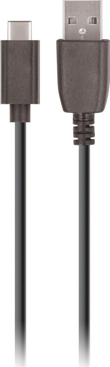 Levně Kabel Maxlife USB - USB-C 0,2 m 2A černý