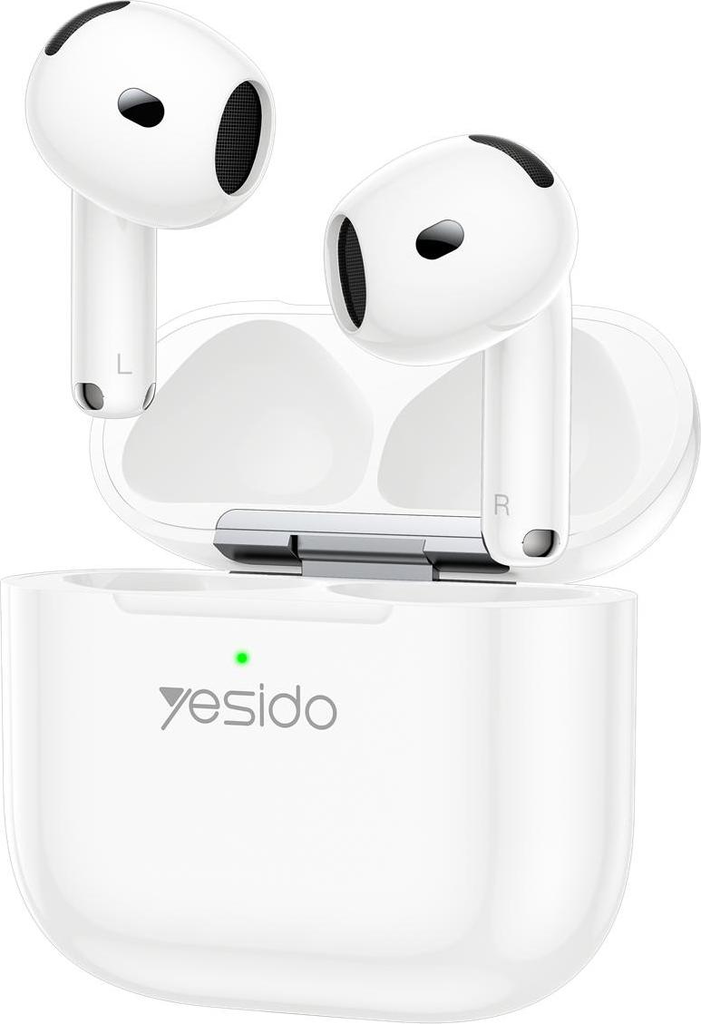 Levně Sluchátka YESIDO TWS32 (ANC) BT 5.4 300mAh bílá