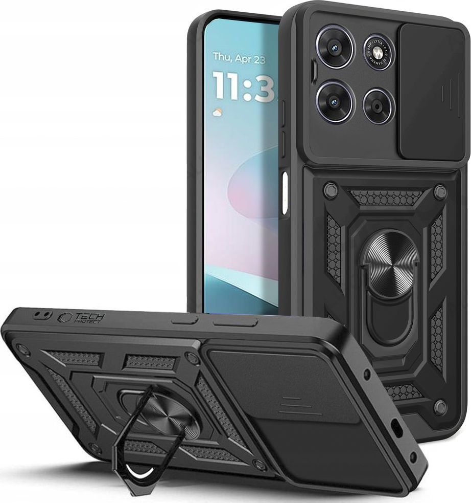 Levně TECH-PROTECT CAMSHIELD PRO MOTOROLA MOTO G67 / G77 BLACK