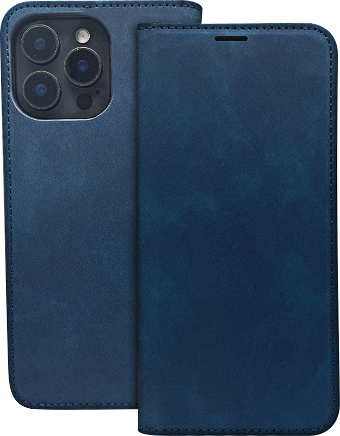 TFO Pouzdro Smart Suede pro Samsung Galaxy S26 Ultra v tmavě modré barvě