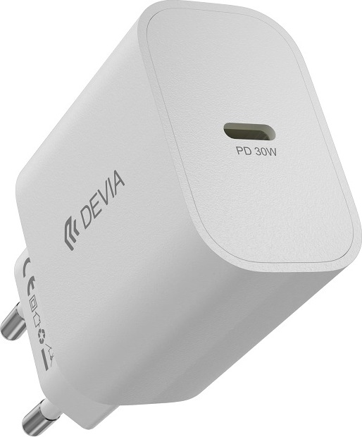 Levně Nabíječka Devia Smart PD GaN 30W 1x USB-C bílá