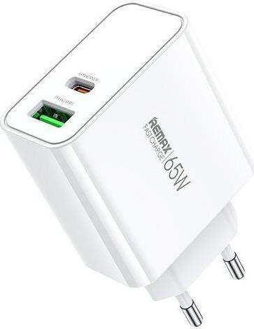 Remax NÁSTĚNNÁ NABÍJEČKA KIDDY SERIES 65W RP-U125 USB/USB-C BÍLÁ