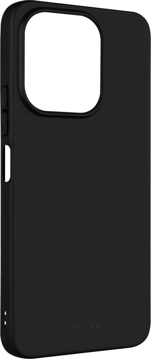 Levně Zadní pogumovaný kryt FIXED Story pro Xiaomi Redmi 13 4G/Poco M6/M6 Plus 5G, černý