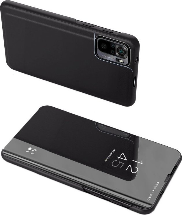 Levně Hurtel Pouzdro Clear View pro Poco M4 Pro 5G černé