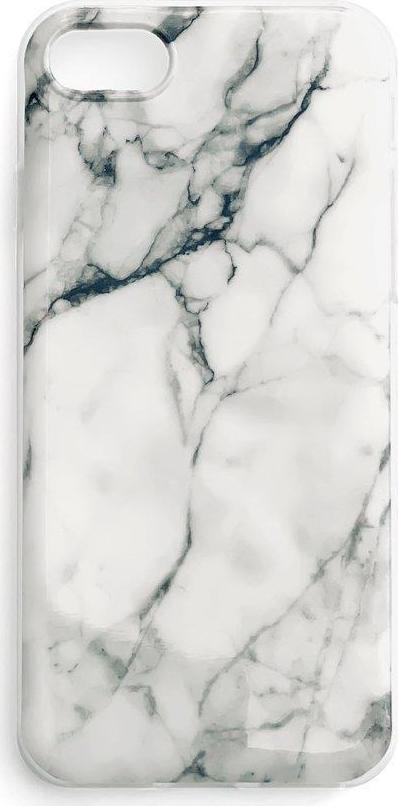 Levně Pouzdro Wozinsky Marble TPU pro Xiaomi Redmi Note 10 5G / Poco M3 Pro bílé