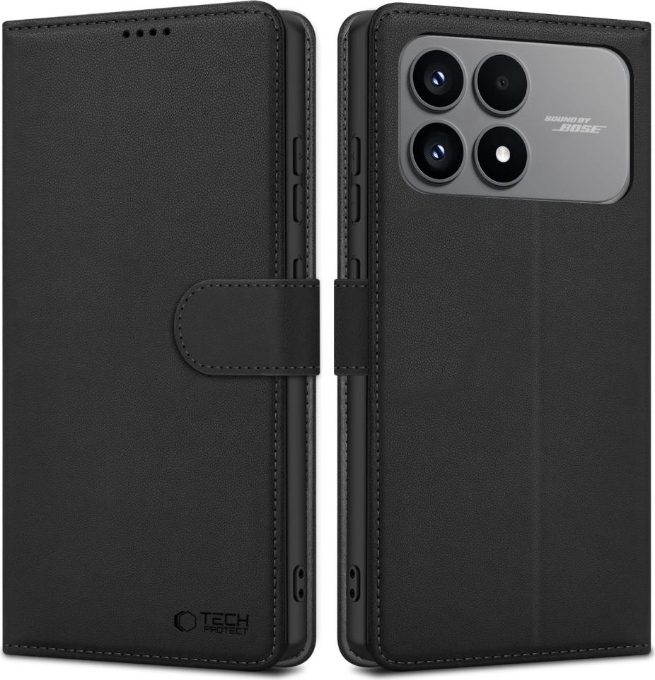 Levně TECH-PROTECT WALLET XIAOMI POCO F8 PRO BLACK