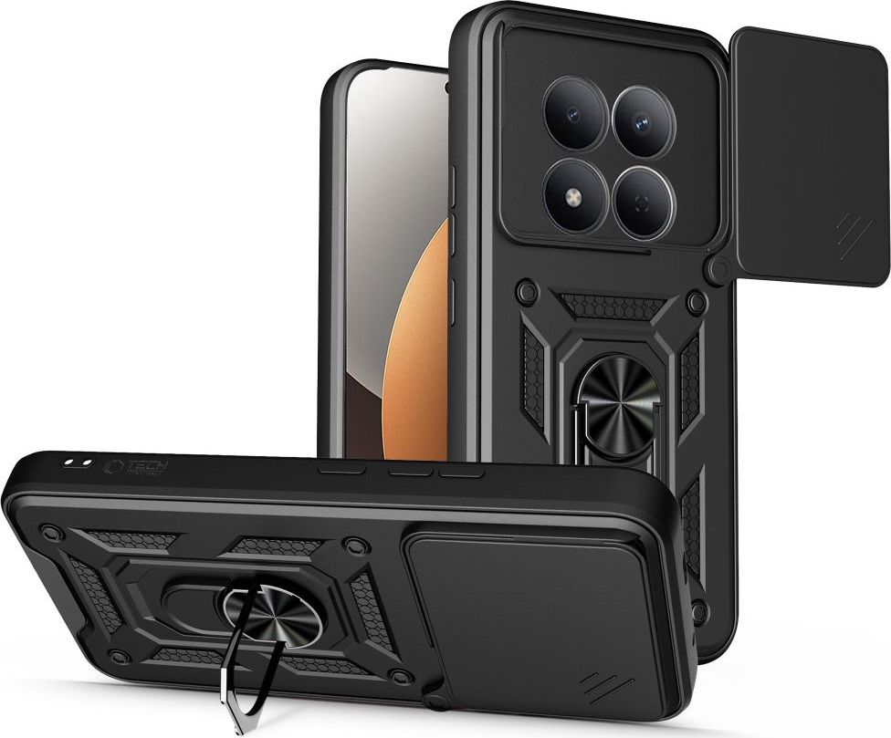 Levně TECH-PROTECT CAMSHIELD PRO XIAOMI POCO M8 PRO / REDMI NOTE 15 PRO+ PLUS 5G MATTE BLACK