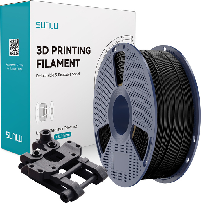 Levně Sunlu ABS filament s povrchovou úpravou (černý)