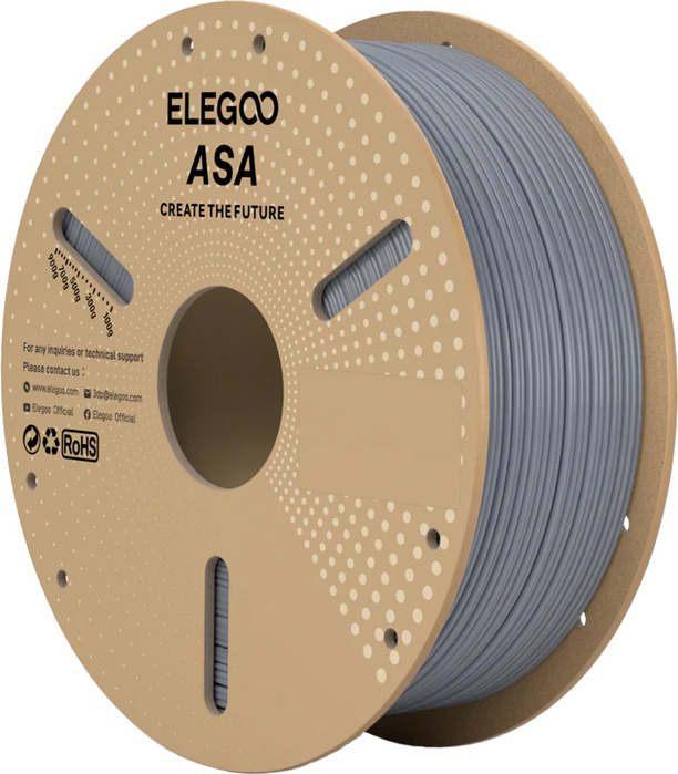 Levně ELEGOO ASA filament (šedý)