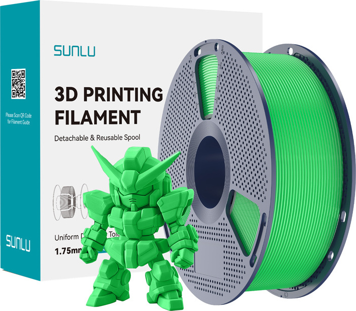 Levně Filament Sunlu PLA+ 2.0 (zelený)