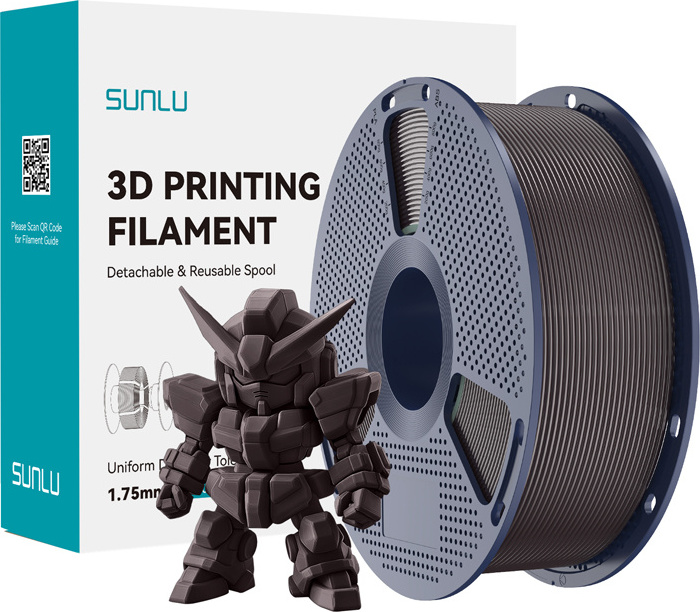 Levně Filament Sunlu PLA+ 2.0 (pražený kaštan)