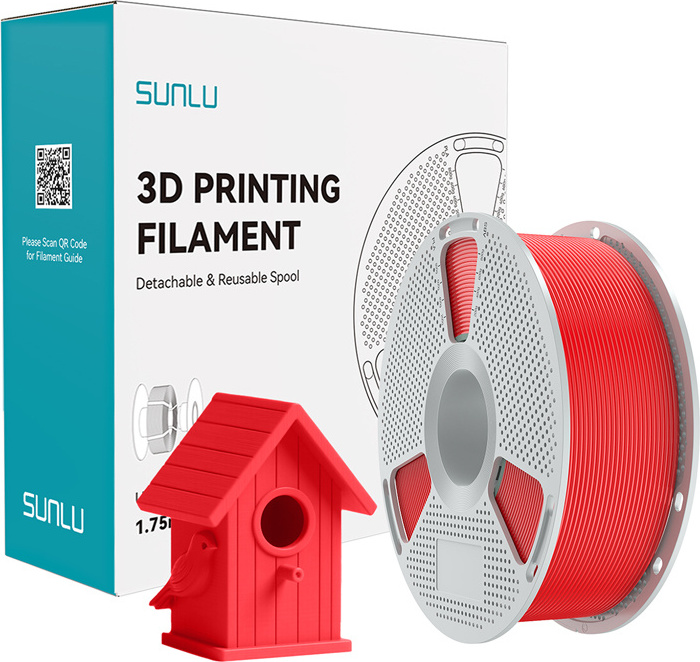 Levně Filament Sunlu ASA (červený)
