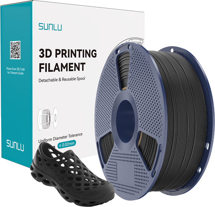Levně Filament Sunlu TPU 95A (černý)