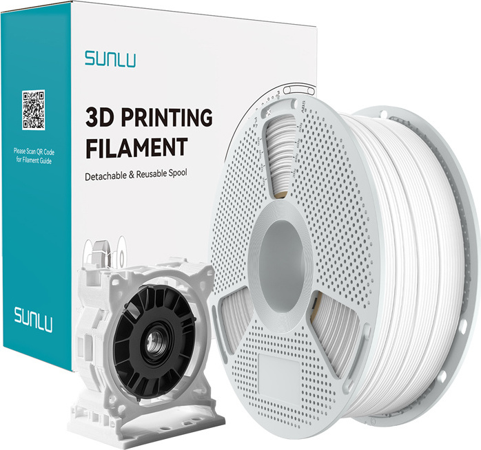 Levně Filament Sunlu PC-ABS (bílý)