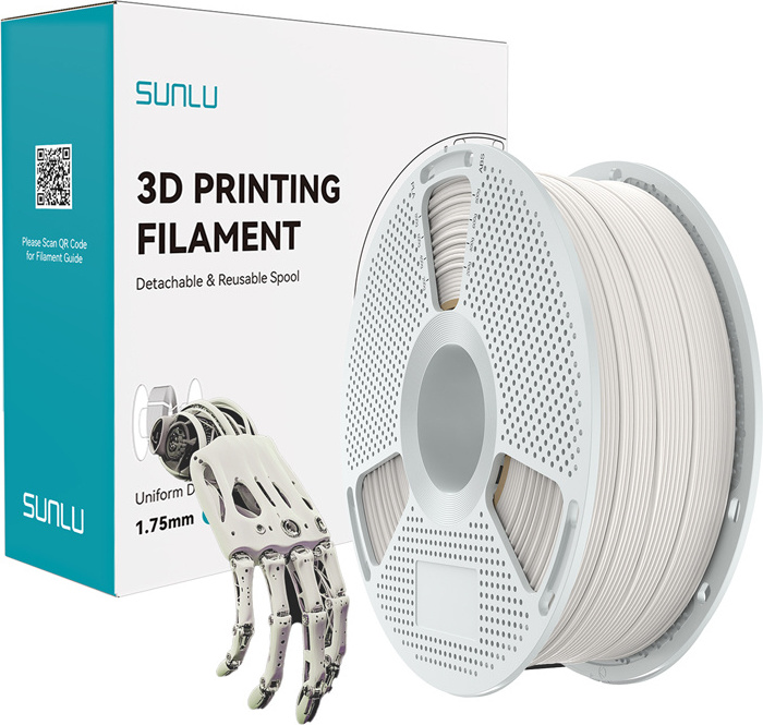 Levně Sunlu PA Easy Filament (přírodní bílá)