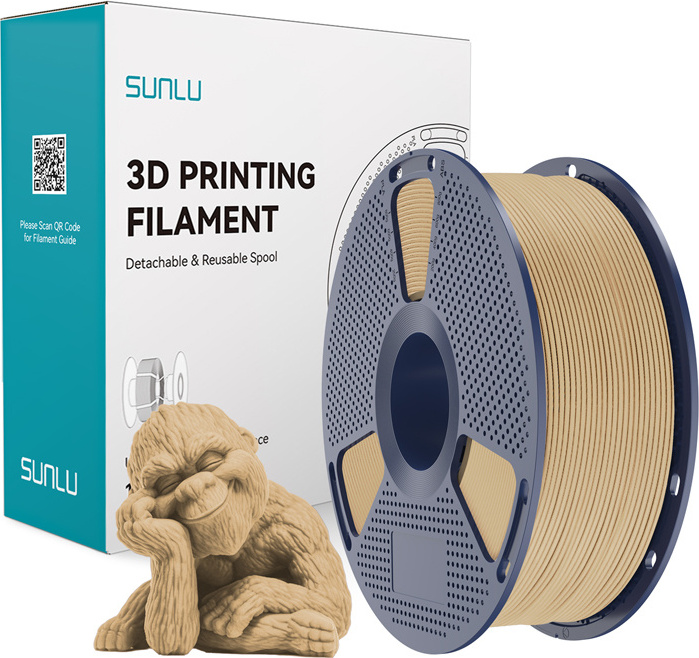 Levně Filament Sunlu Wood (klon)