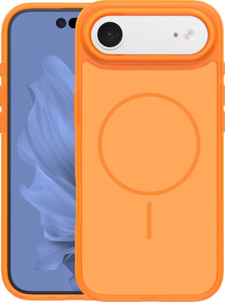 Levně TFO Kryt Frame Thin Mag pro iPhone 17 Air 6,6" oranžový
