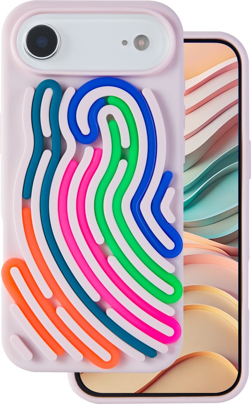 Levně TFO Kryt DIY Snake pro iPhone 17 Air 6,6" růžový