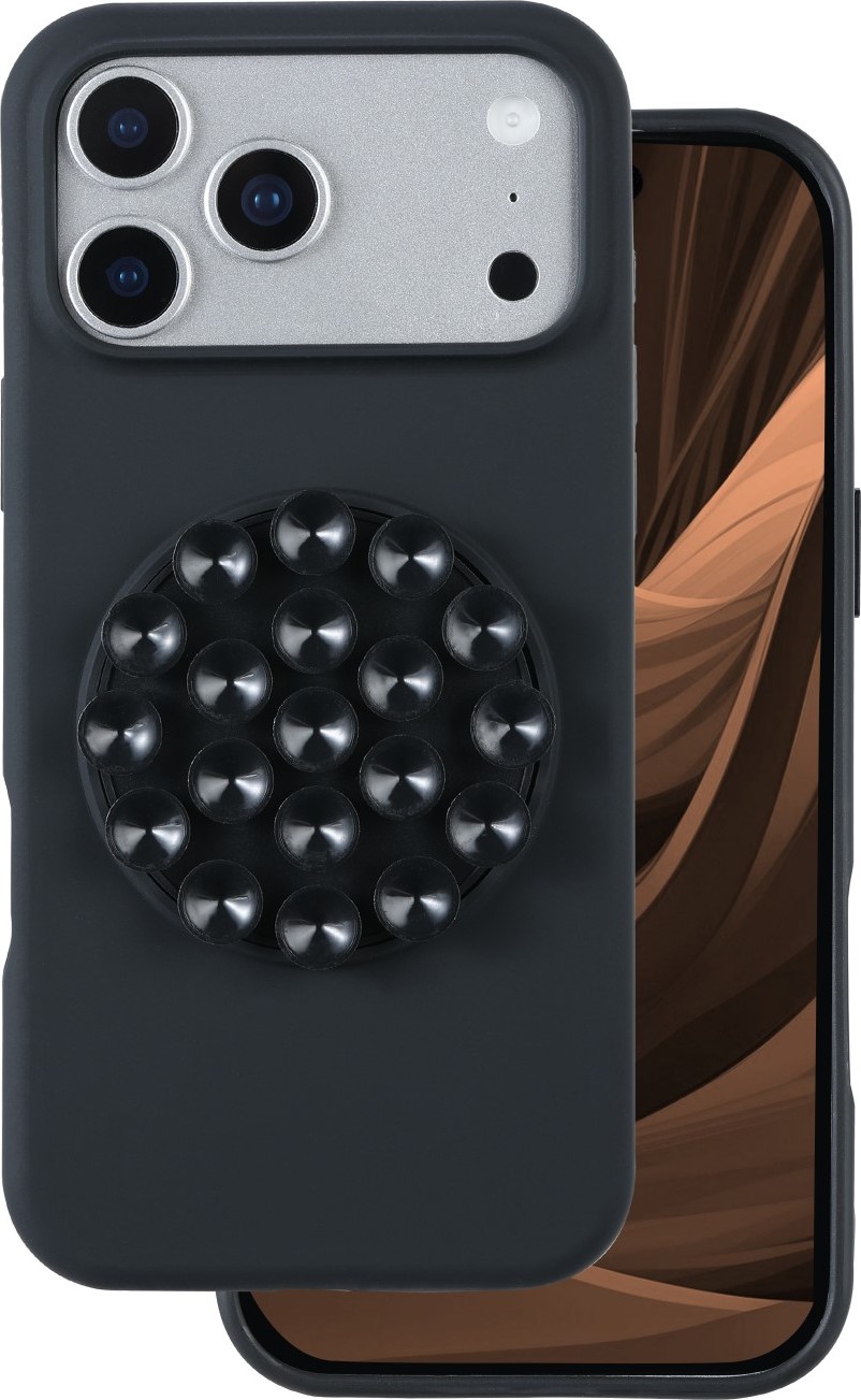 Levně TFO Silikonový kryt Silicone Stick pro iPhone 17 Pro 6,3" černý