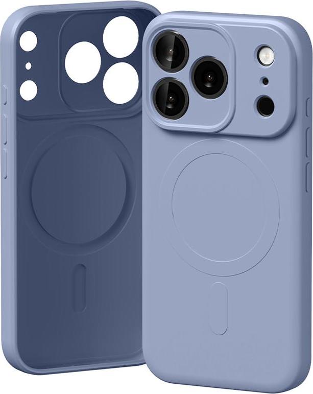 Levně Mercury Semi-Silicone MagSafe zadní kryt pro iPhone 17 Pro, fialový (Lilac Purple)