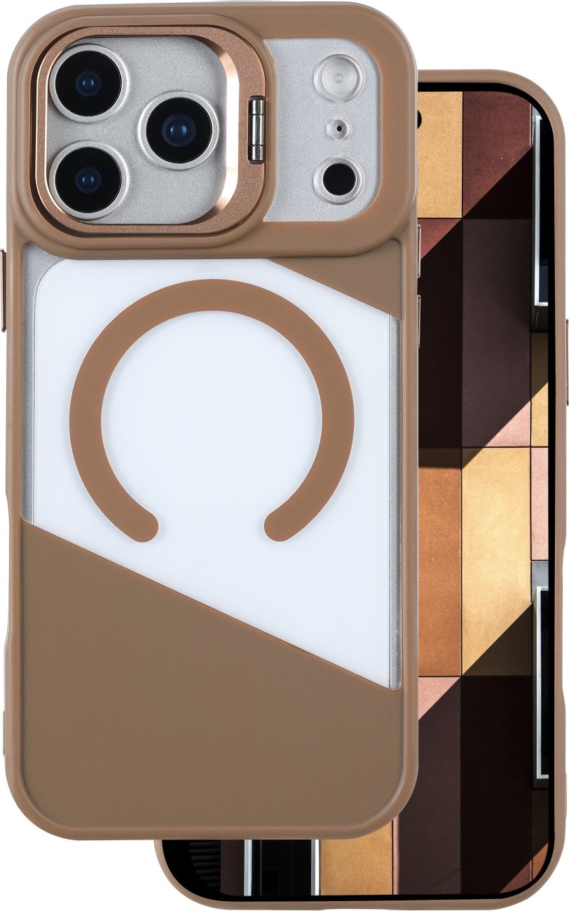Levně TFO Fusion Mag kryt pro iPhone 17 Pro 6,3'' hnědý