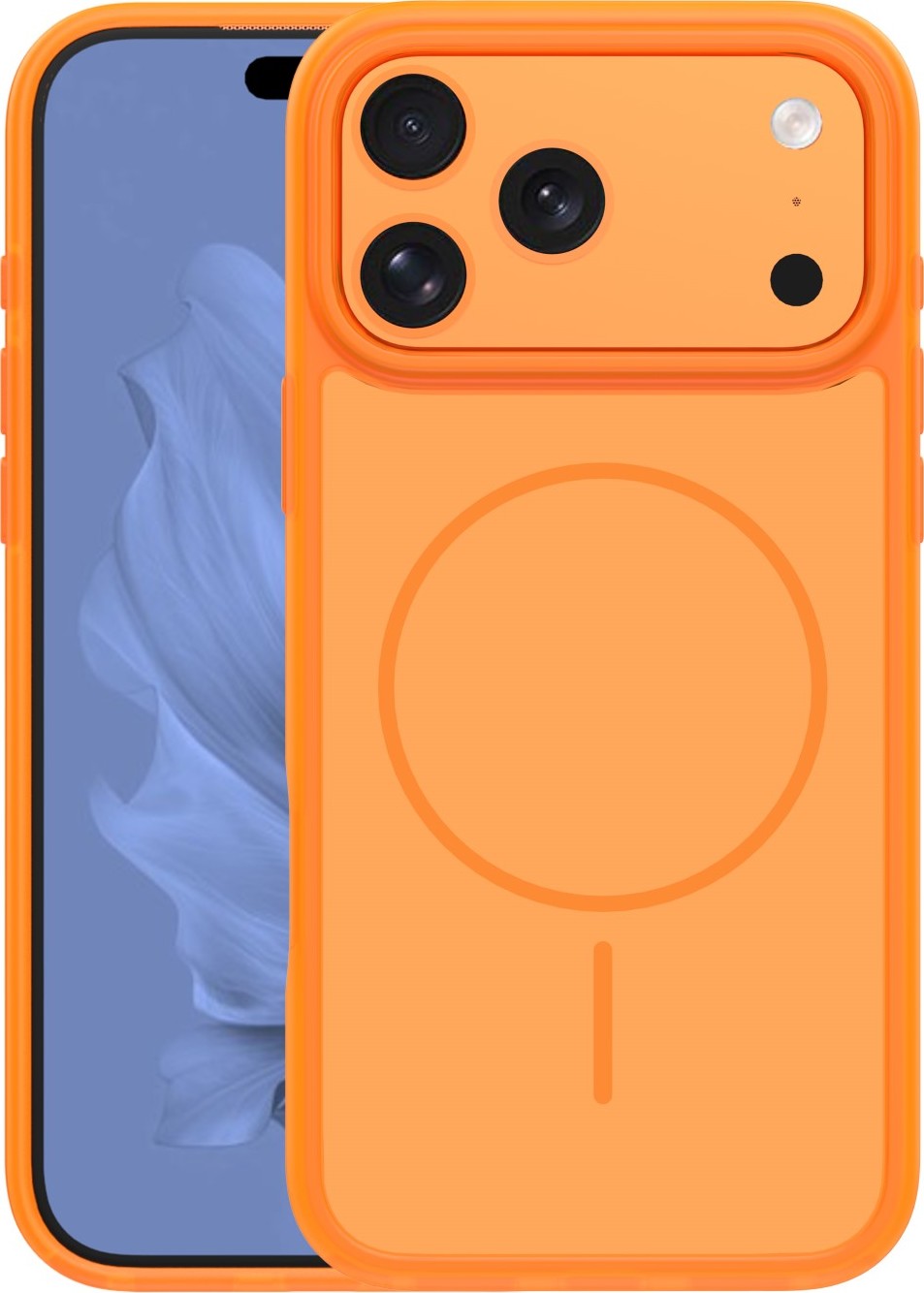 Levně TFO Frame Thin Mag kryt pro iPhone 17 Pro 6,3" oranžový