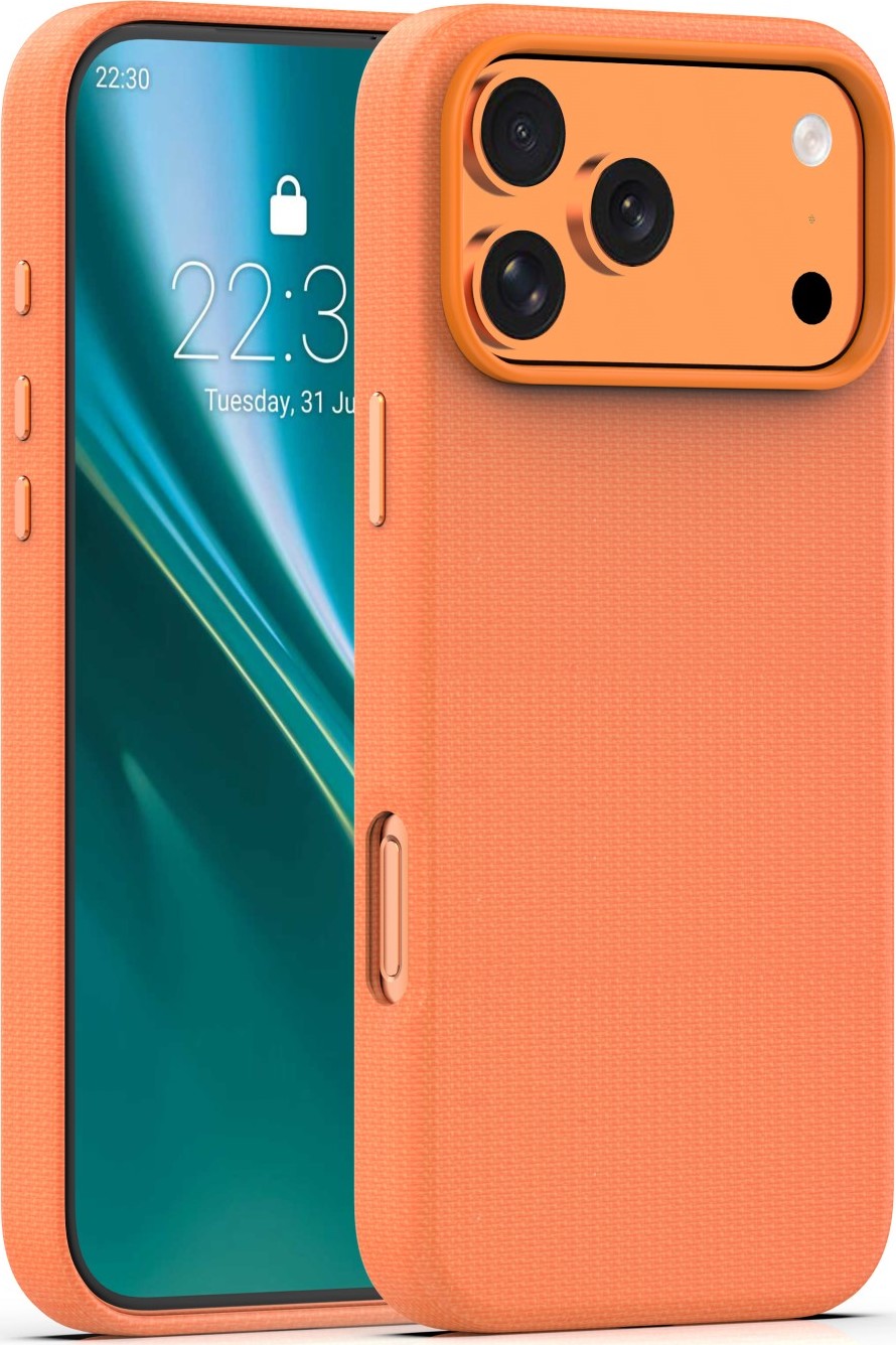 Levně Etteri Elegant Mag kryt pro iPhone 17 Pro Max 6,9" oranžový