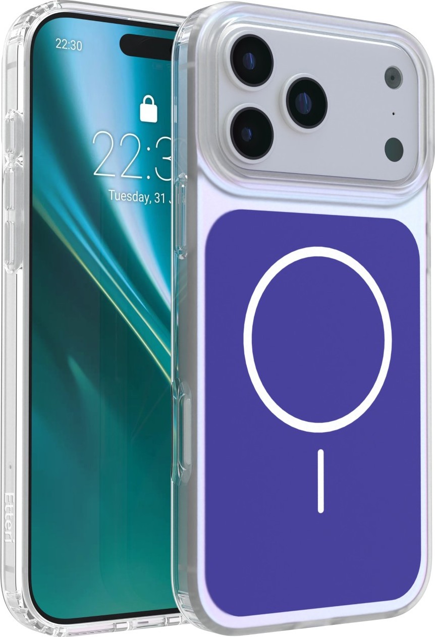 Levně Etteri Hidden Pearl kryt pro iPhone 17 Pro Max 6,9" tmavě modrý