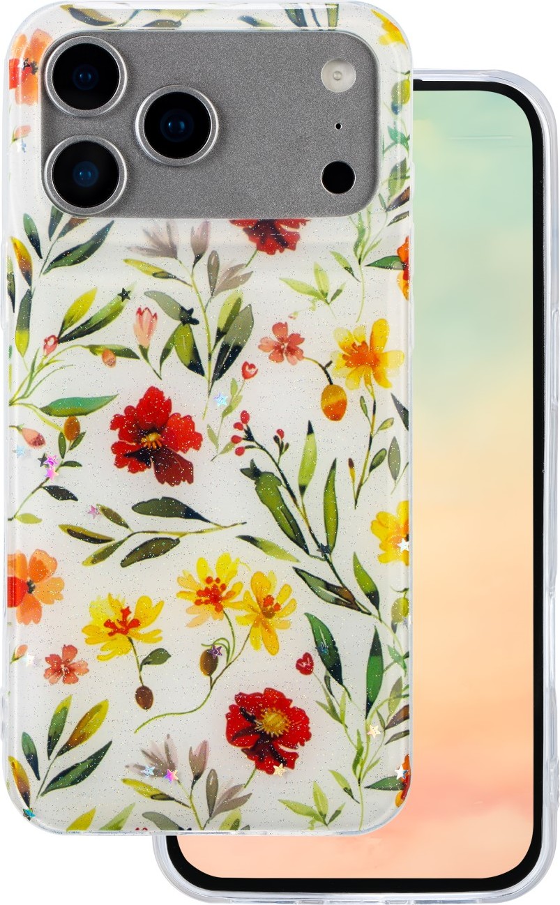 Levně TFO Glow Glam kryt pro iPhone 17 Pro Max 6,9" bílý