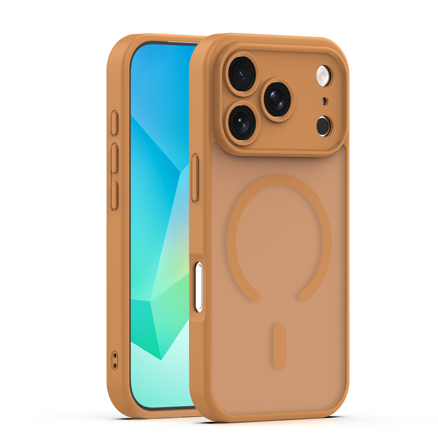 Levně TFO Mag Matt kryt pro iPhone 17 Pro Max 6,9'' hnědý s přesným výřezem