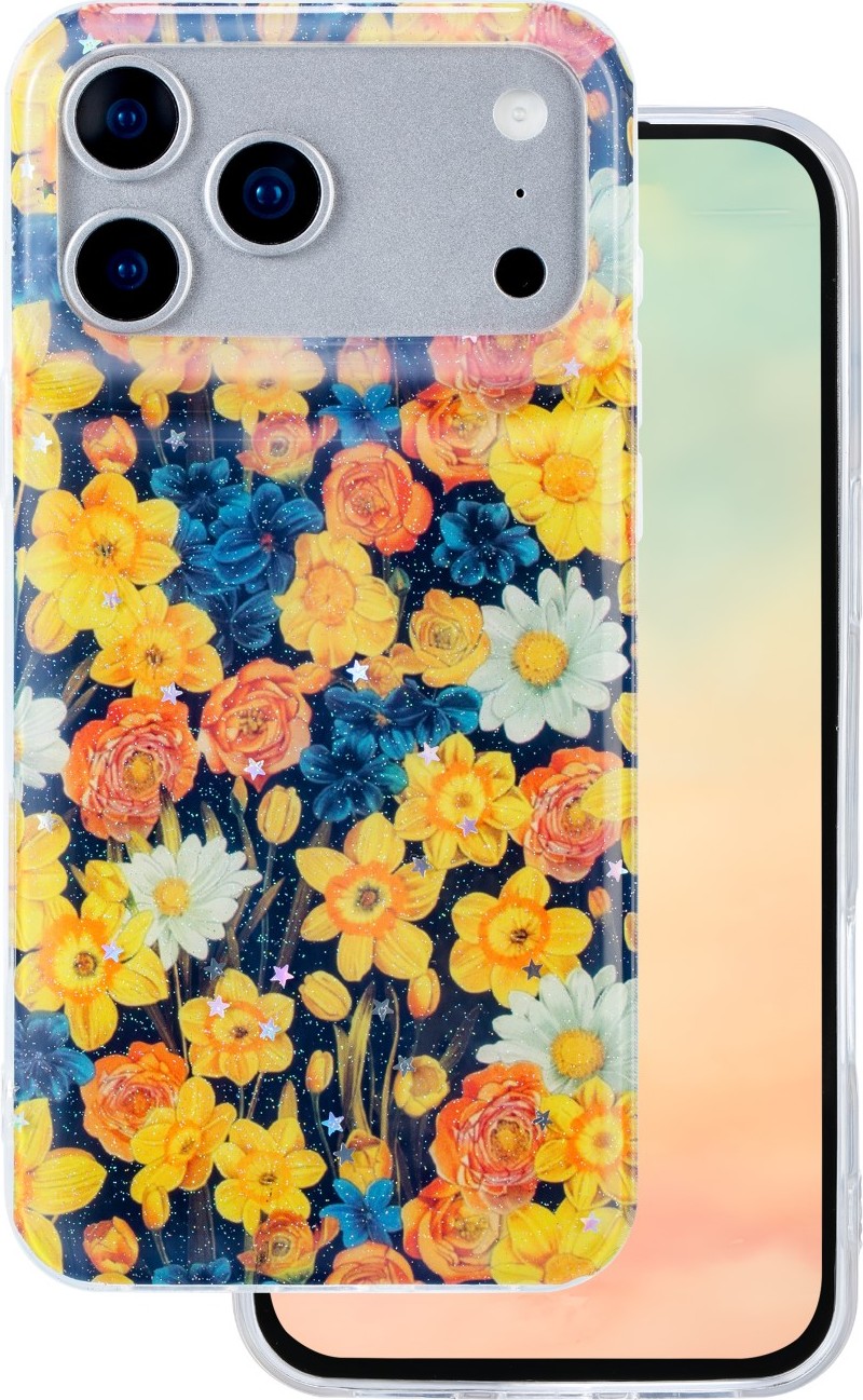 Levně TFO Glow Glam kryt pro iPhone 17 Pro Max 6,9" oranžový