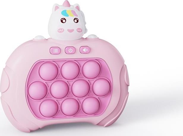 Levně Telcon Interaktivní hra Skill Game Unicorn (Pop It) Pink