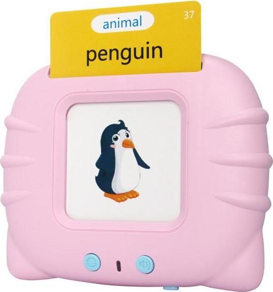 Levně Telcon Interaktivní čtečka English Learning Device Kočka, růžová