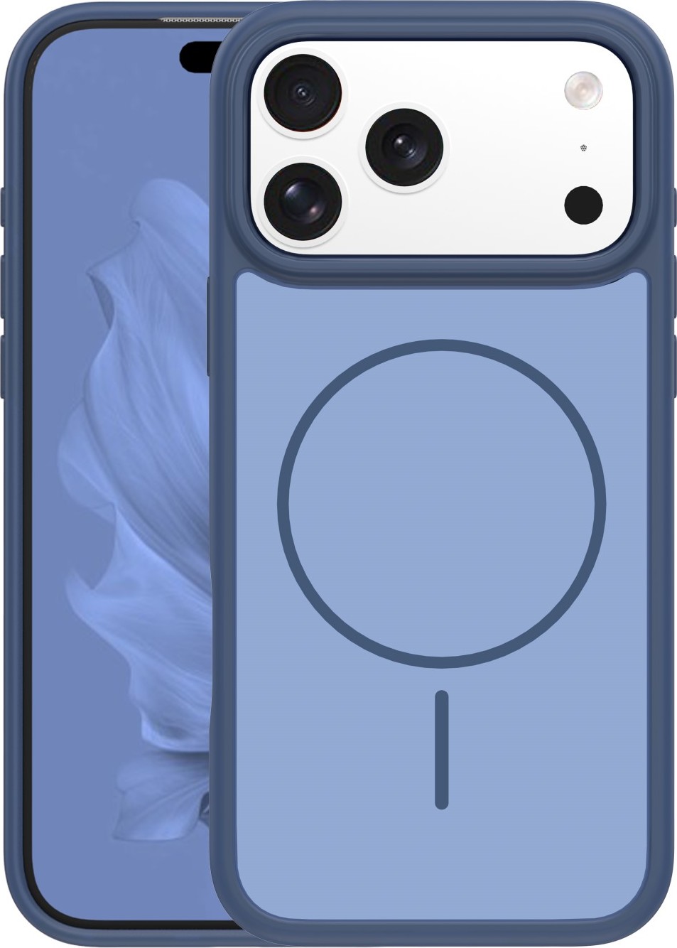 Levně TFO Kryt Frame Thin Mag pro iPhone 17 Pro Max 6,9" tmavě modrý