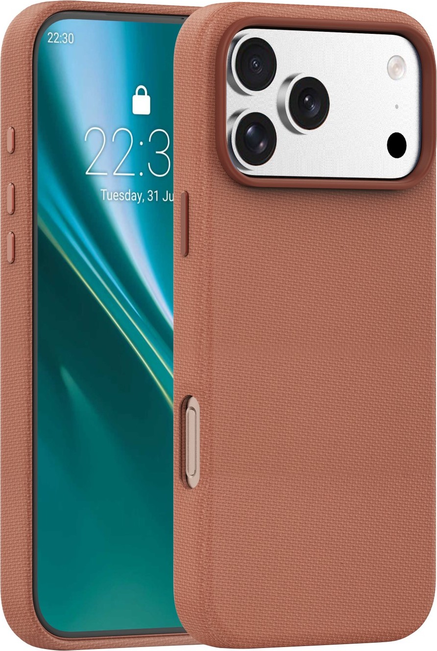 Levně Etteri Elegant Mag kryt pro iPhone 17 Pro Max 6,9" hnědý